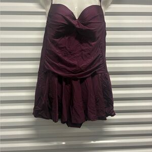 Elegant Purple Women's Dress